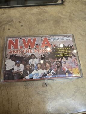N.W.A. And The Posse - Red Cassette Tape